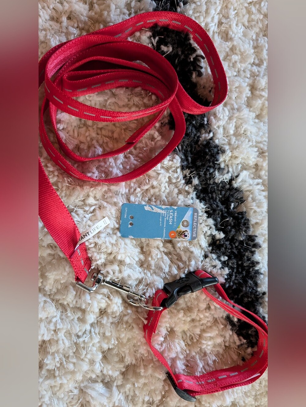 Reflective Dog Collar And Leash